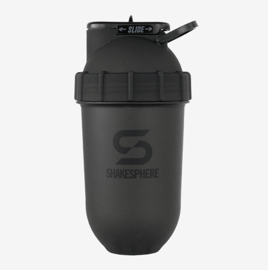 Picture of ShakeSphere Tumbler Black Frosted with Black Logo 700mls