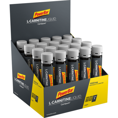 Picture of PowerBar L-Carnitine Liquid Supplement - Box (20 x 25ml shots): OUT OF STOCK