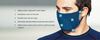 Picture of Trere Social Face Mask: Aqua / Avio