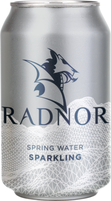 Picture of Radnor Canned Welsh SPARKLING Spring Water 330ml Can (24 pack)
