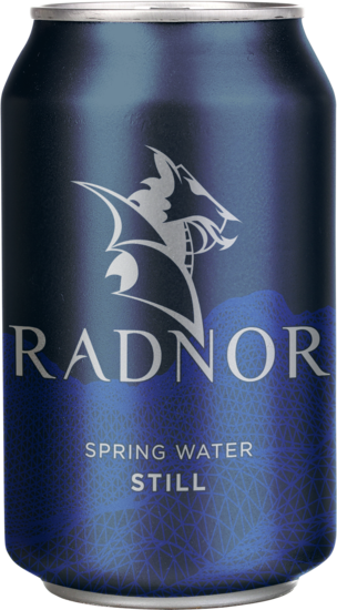Picture of Radnor Canned Welsh Still Spring Water 330ml Can (24 pack)