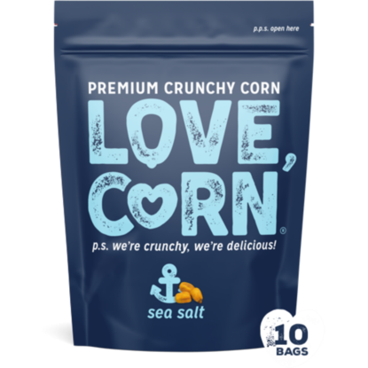 Picture of Love Corn - Vegan Crunchy Corn (10 x 45g)