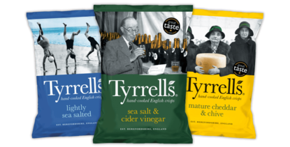 Picture of Tyrells Vegetarian Potato Crisps (24 x 40g)