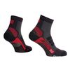 Picture of Absolute 360: Performance Running Socks: Quarter: Black / Red