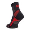 Picture of Absolute 360: Performance Running Socks: Quarter: Black / Red