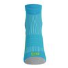 Picture of Absolute 360: Performance Running Socks: Quarter: Turquoise / Lime