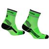 Picture of Absolute 360: Performance Running Socks: Quarter: BE SEEN: Neon Green