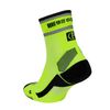 Picture of Absolute 360: Performance Running Socks: Quarter: BE SEEN: Neon Yellow
