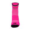 Picture of Absolute 360: Performance Running Socks: Quarter: BE SEEN: Neon Pink