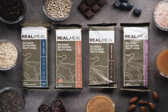 Picture of RealMeal Vegan Meal Replacement Bars (8 x 150g)