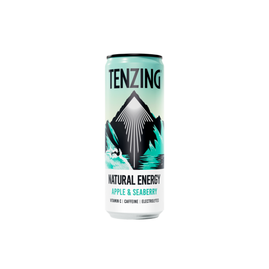 Picture of NEW: Tenzing Apple & Seaberry 330ml Can + BCAAs (12 Pack)