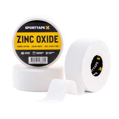 Picture of Zinc Oxide Tape- 3 Pack (2.5cm x 10m)