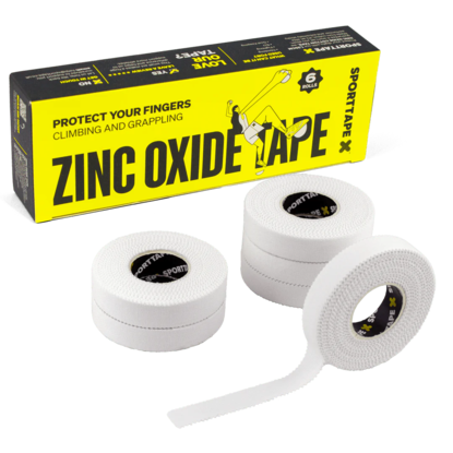 Picture of Zinc Oxide Finger Tape - 6 Pack (1.25cm x 10m)