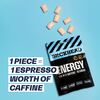 Picture of Blockhead Caffeine Gum - 12 Packs (7 x 50mg caffeine gums per pack): OUT OF STOCK