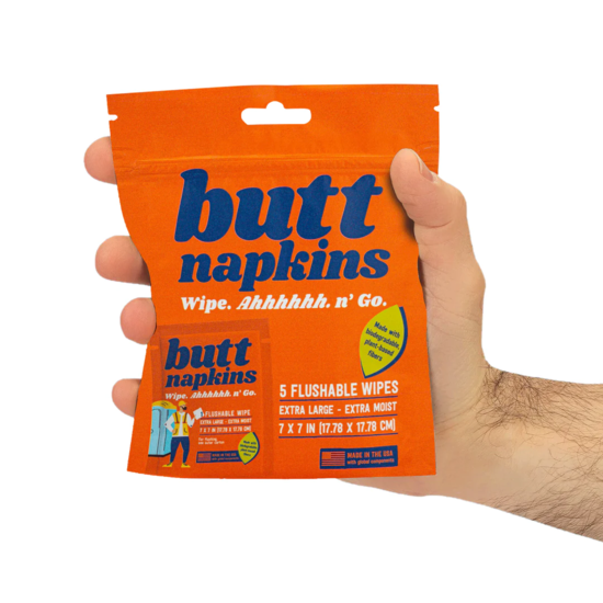 Picture of Butt Napkins - Industrial Wipes (5 Pack)