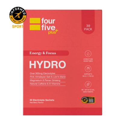 Picture of Fourfive Hydro Plus Focus & Energy Hydro Plus Sachets 30 pack