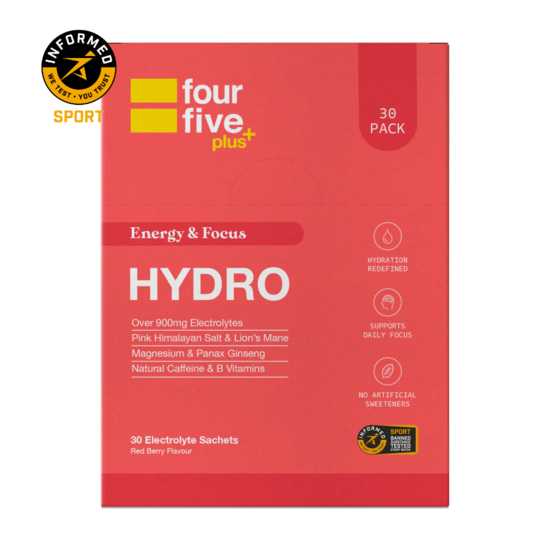 Picture of Fourfive Hydro Plus Focus & Energy Hydro Plus Sachets 30 pack