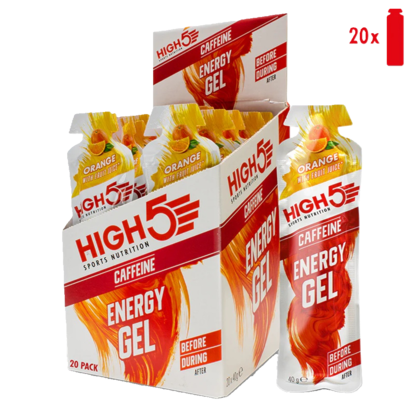 Picture of High 5 Energy Gel + Caffeine - 20 Pack