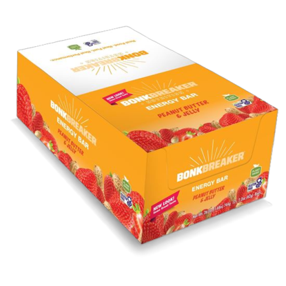 Picture of Bonk Breaker: Original Peanut Butter & Jelly Energy Bar (12 x 62g Bars)