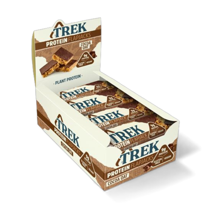 Picture of Trek Vegan Protein Flapjacks (Box 16 x 50g Bars)
