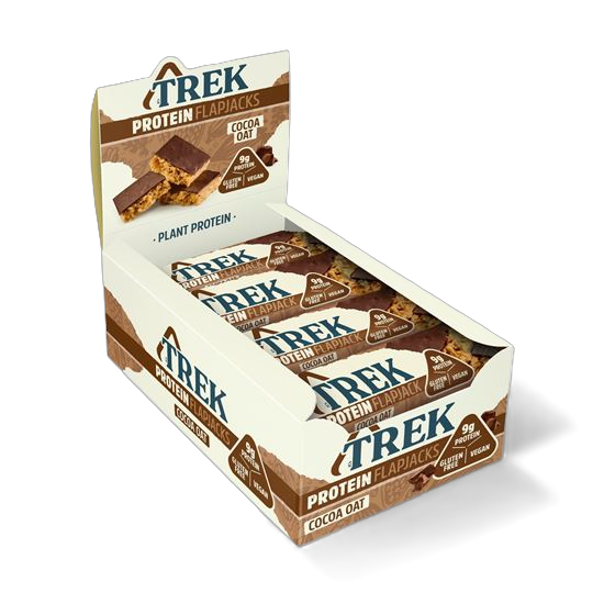 Picture of Trek Vegan Protein Flapjacks (Box 16 x 50g Bars)