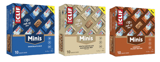 Picture of NEW: Clif Vegan MINI Energy Bars (10 x 28g Bars)