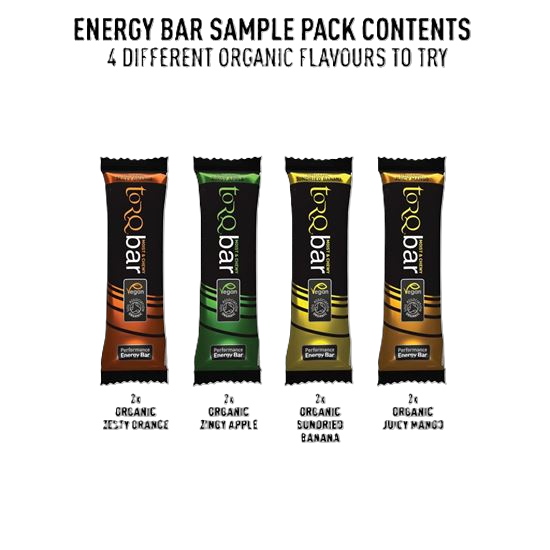 Picture of Torq Organic Bars - 8 Bar Sample Pack (2 of each flavour)