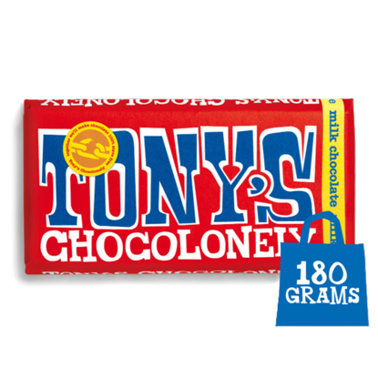 Picture of Tony's Chocolonely Large Bar (15 x 180g Bars)