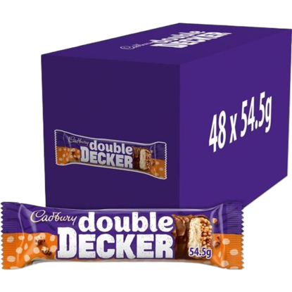 Picture of Cadbury Double Decker Chocolate Bar (48 x 54.5g)