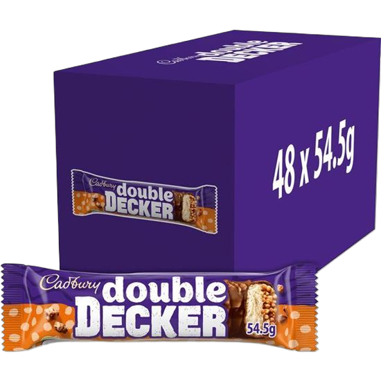Picture of Cadbury Double Decker Chocolate Bar (48 x 54.5g)