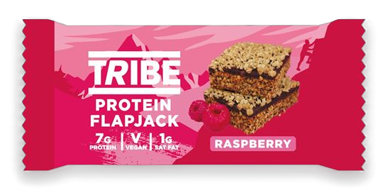 Picture of Tribe Vegan Protein Flapjack Bars (12 x 50g Bars)