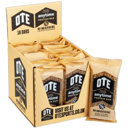 Picture of OTE Anytime Protein Bars: 100% Natural Flapjacks (16 x 62g)