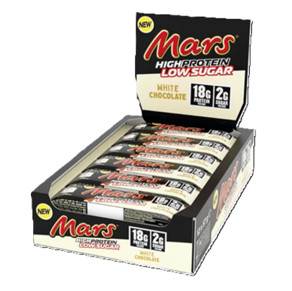 Picture of Mars Hi Protein White Chocolate LOW SUGAR (12 Bars)