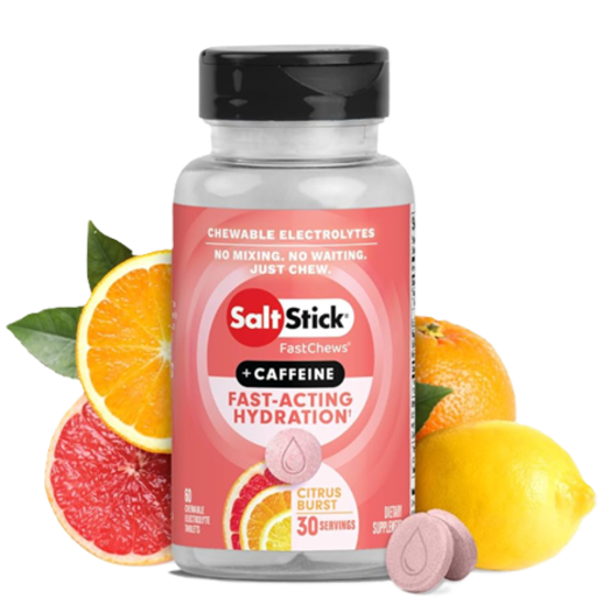 Picture of NEW: Salt Stick + Caffeine 60 Fast Chews Tub