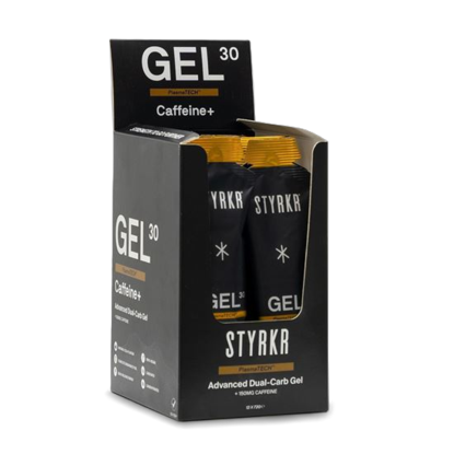 Picture of OUT OF STOCK UNTIL END SEPT - STYRKR GEL30 Caffeine Dual-Carb Energy Gel (12 x 60ml)