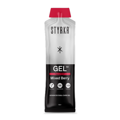 Picture of STYRKR GEL50 Dual-Carb Energy Gel (12 x 72g)