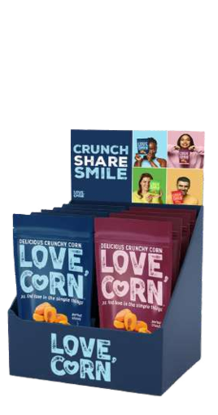 Picture of LOVE CORN Grab and Go 45g Display Unit (20 x 45g Bags)
