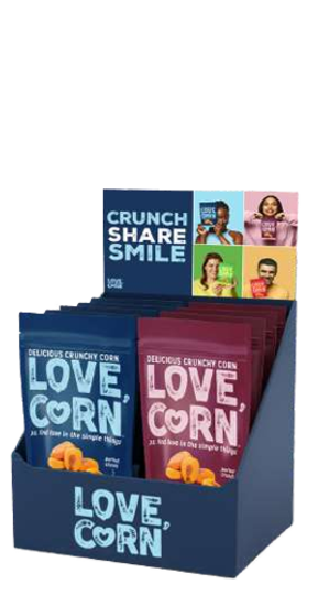 Picture of LOVE CORN Grab and Go 45g Display Unit (20 x 45g Bags)
