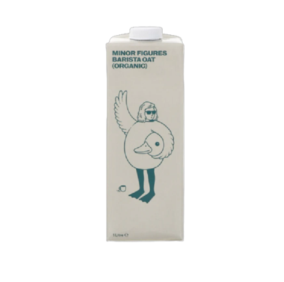 Picture of Minor Figures ORGANIC Oat Milk - Barista - 6 x 1 litre - NEW LOWER PRICE SAME AS REGULAR