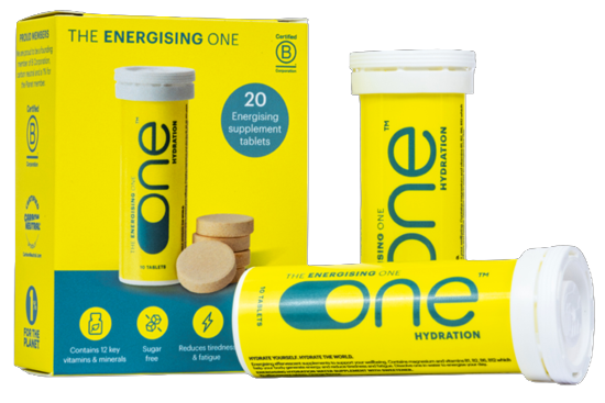 Picture of One Water The Energising One - 20 Effervescent Tablets (2 x 10)