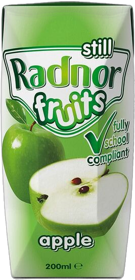 Picture of Radnor Fruit Flavour Spring Still Water 200ml Tetra-pak (24 pack)