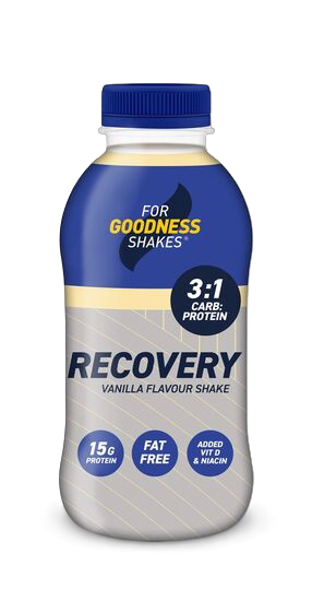 Picture of NEW FORMAT: For Goodness Shakes RTD - Sports Recovery Shake - 435ml x 8 bottles (17g Protein)