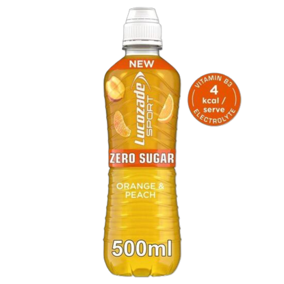 Picture of NEW: Lucozade Sport ZERO Sugar 500ml Bottle (12 Pack)