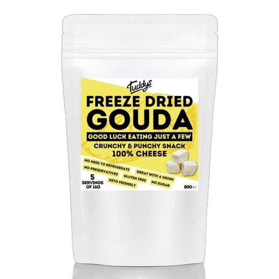 Picture of Tuddys Freeze Dried Gouda (5 x 80g Packs)