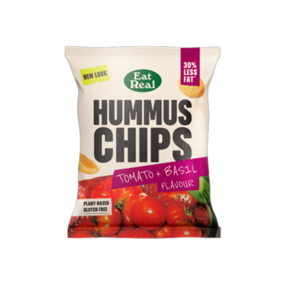 Picture of Eat Real: Hummus Chips NEW BOX SIZE (18 X 45g)