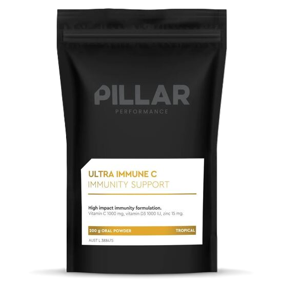Picture of PILLAR Performance: ULTRA IMMUNE C - Tropical (200g Powder / 40 serves) Pouch