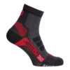 Picture of Absolute 360: Performance Running Socks: Quarter: Black / Red
