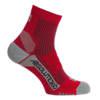 Picture of Absolute 360: Performance Running Socks: Quarter: Red / Grey