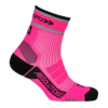 Picture of Absolute 360: Performance Running Socks: Quarter: BE SEEN: Neon Pink