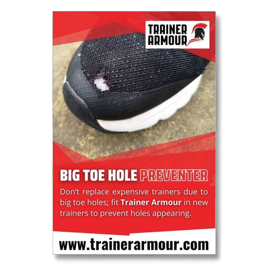 Picture of Trainer Armour - Big Toe Hole Preventer (RIGHT FOOT ONLY)